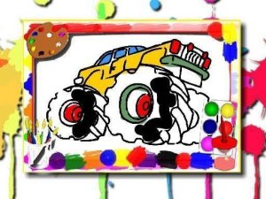 Truck Canvas Color Studio