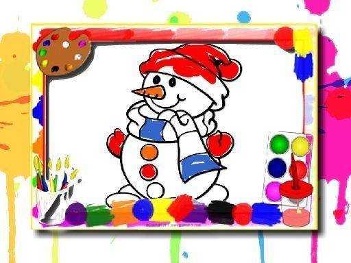 Snowy Scene Color Studio