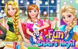 Fun Sisters Night: Princess Dress Up Online Game
