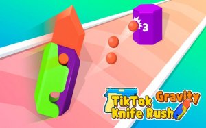 Tiktok Gravity Knife Rush: Parkour & Action Online Game