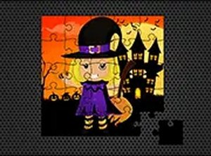 Midnight Halloween Jigsaw Puzzle Game