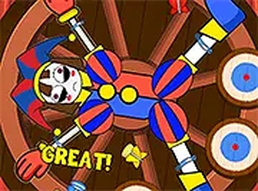 Digital Circus Dart Online Arcade Game
