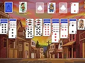 Wild West Klondike Solitaire Online Game