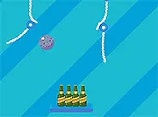 Rope Bottle Puzzle Game Online - Physics Puzzle Game