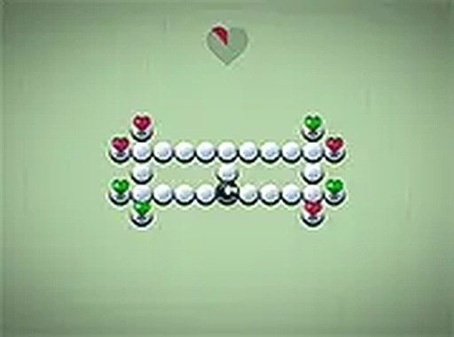 Fill the Heart Puzzle Game Online - Logic Puzzle Game