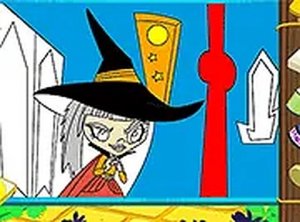Dorothy and the Wizard of Oz: Splash Art Online Coloring Game