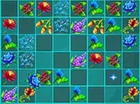 Flower Line Match Puzzle Game