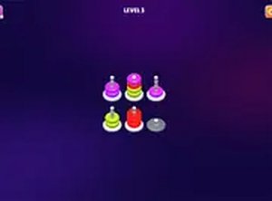 Color Hoop Sort Puzzle Game