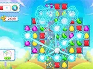 Lollipop World Match 3 Puzzle Game